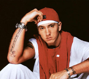 Eminem wears Rolex watch