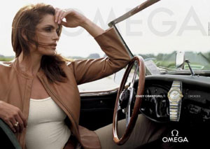 cindy crawford omega ambassador