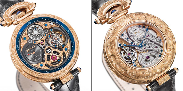 The Artistic crafts Watch by Bovet - The 5-Days Tourbillon Jumping Hours with Reversed Hand-Fitting