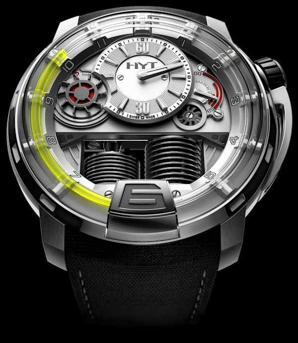 Meet the new watch brand HYT and Hydro Mechanical Watch HYT H1