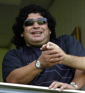 Celebs watches - Diego Maradona