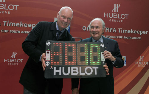 Hublot Becomes the Official Timekeeper for FIFA World Cups 2010 and 2014