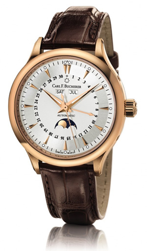 Carl F. Bucherer launches a new MoonPhase watch in the Manero collection