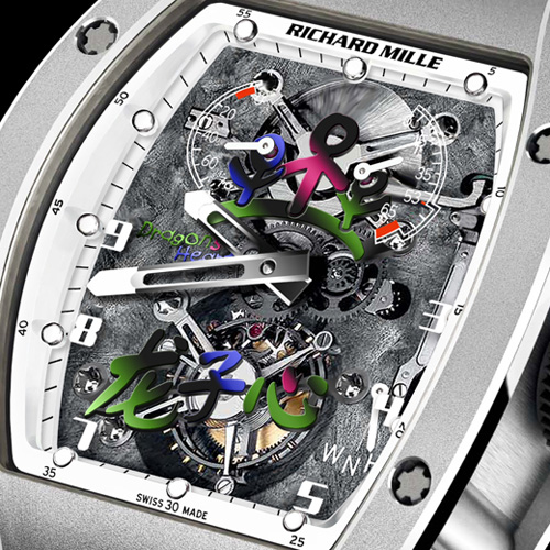 Richard Mille RM 055 JC Jackie Chan Tourbillon watch for Charity