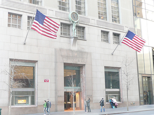 Tiffany & Co 5th Avenue boutique in Manhattan