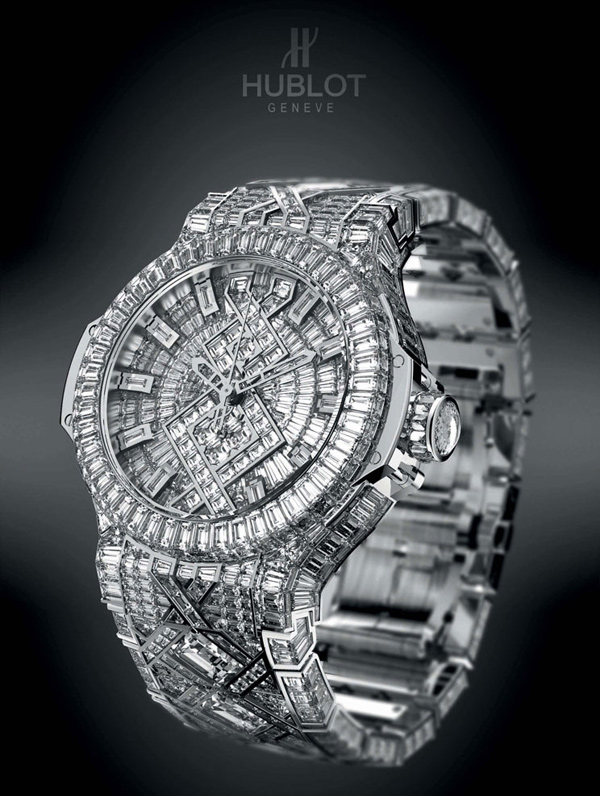 Hublot 5 Million Dollar Watch - The most expensive watch at Baselworld 2012