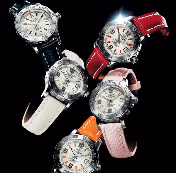 Breitling Colt 33 watch line enriched with new bright colors models