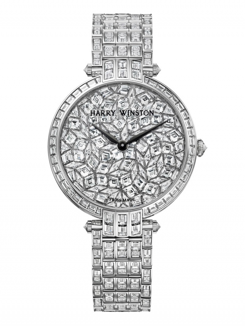 Premier Glacier – Harry Winston’s unique luxurious diamond-set watch presented at BaselWorld 2013